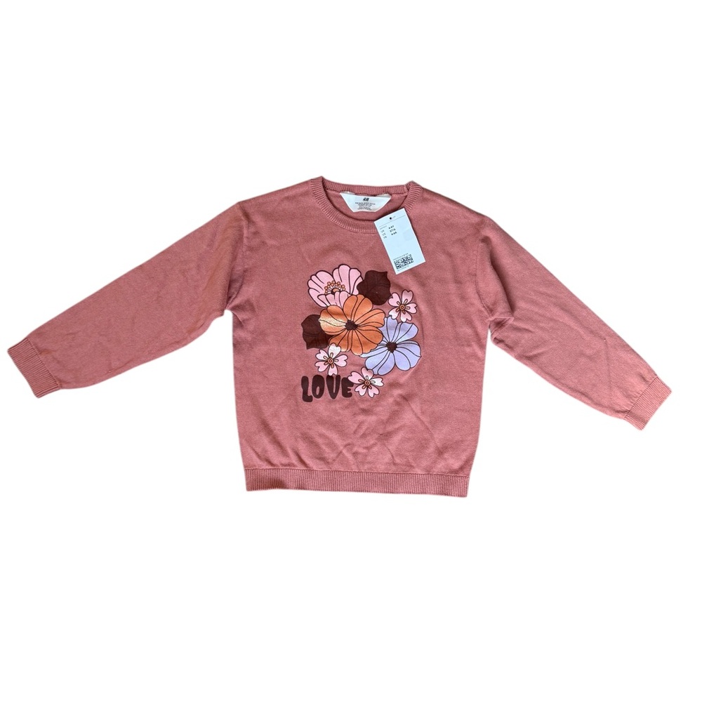 NWT Girls H&M sweater. Size 5T/6